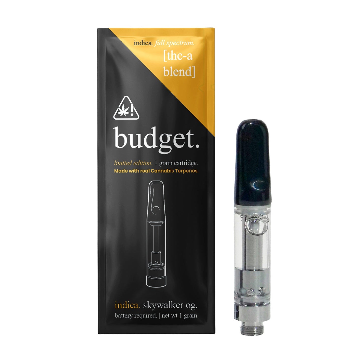 Budget Limited Edition Full Spectrum THC-A Cartridge 1000mg