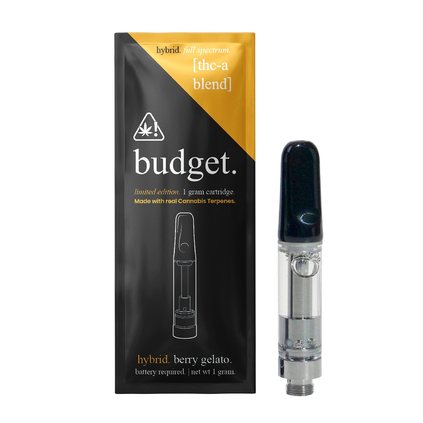 Budget Limited Edition Full Spectrum THC-A Cartridge 1000mg