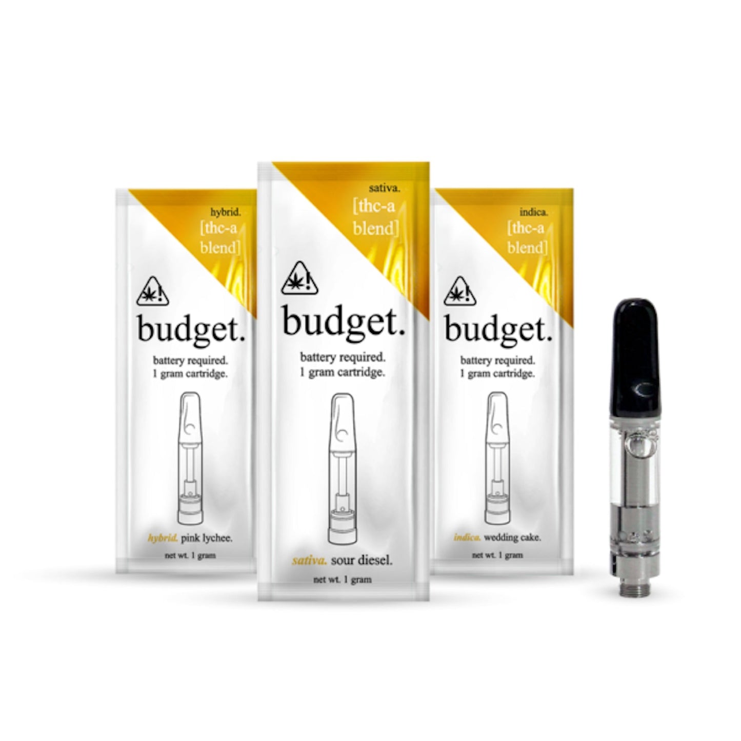 Budget THC-A Cartridge 1000mg 510 Thread