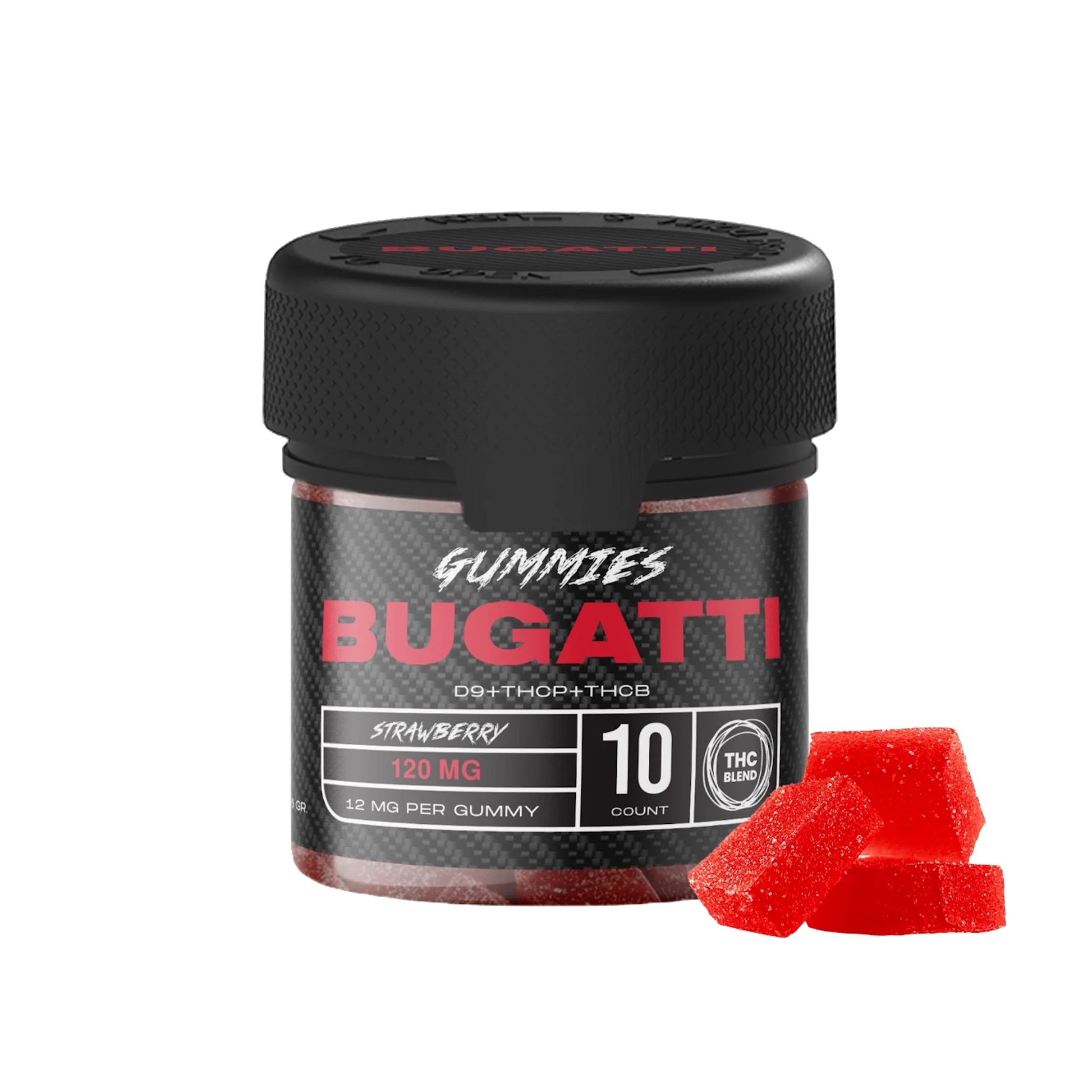 Bugatti THC-P Mixed Blend Gummies 120mg