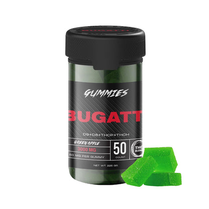 Bugatti THC-P Mixed Blend Gummies 3000mg 50ct