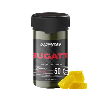 Bugatti THC-P Mixed Blend Gummies 3000mg 50ct
