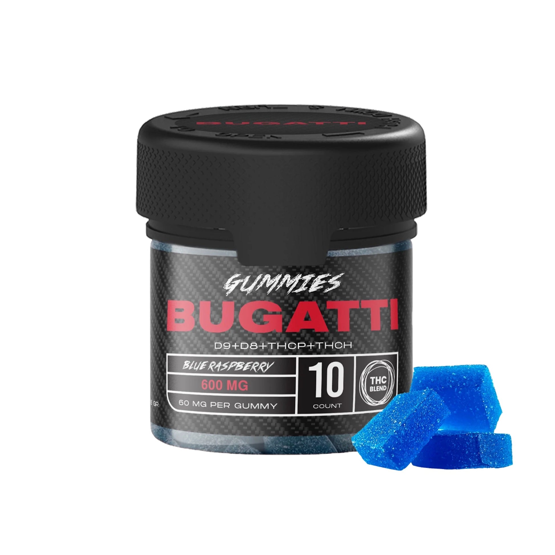 Bugatti THC-P Mixed Blend Gummies 600mg 10ct