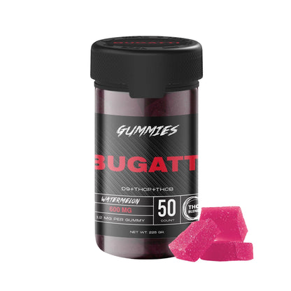 Bugatti THC-P Mixed Blend Gummies 600mg 50ct