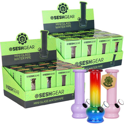SeshGear Boxed Water Pipe | 5.75" | 12ct
