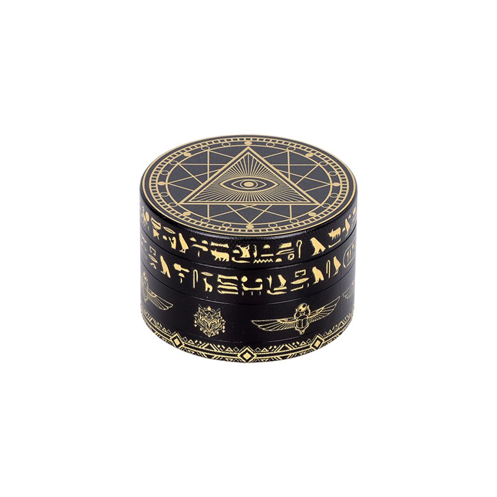 All-Seeing Eye Metal Grinder - 4pc / 2.5" 12ct