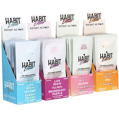 Habit Exotics THCA Rosin Ceramic Cartridge | 1g | 10ct