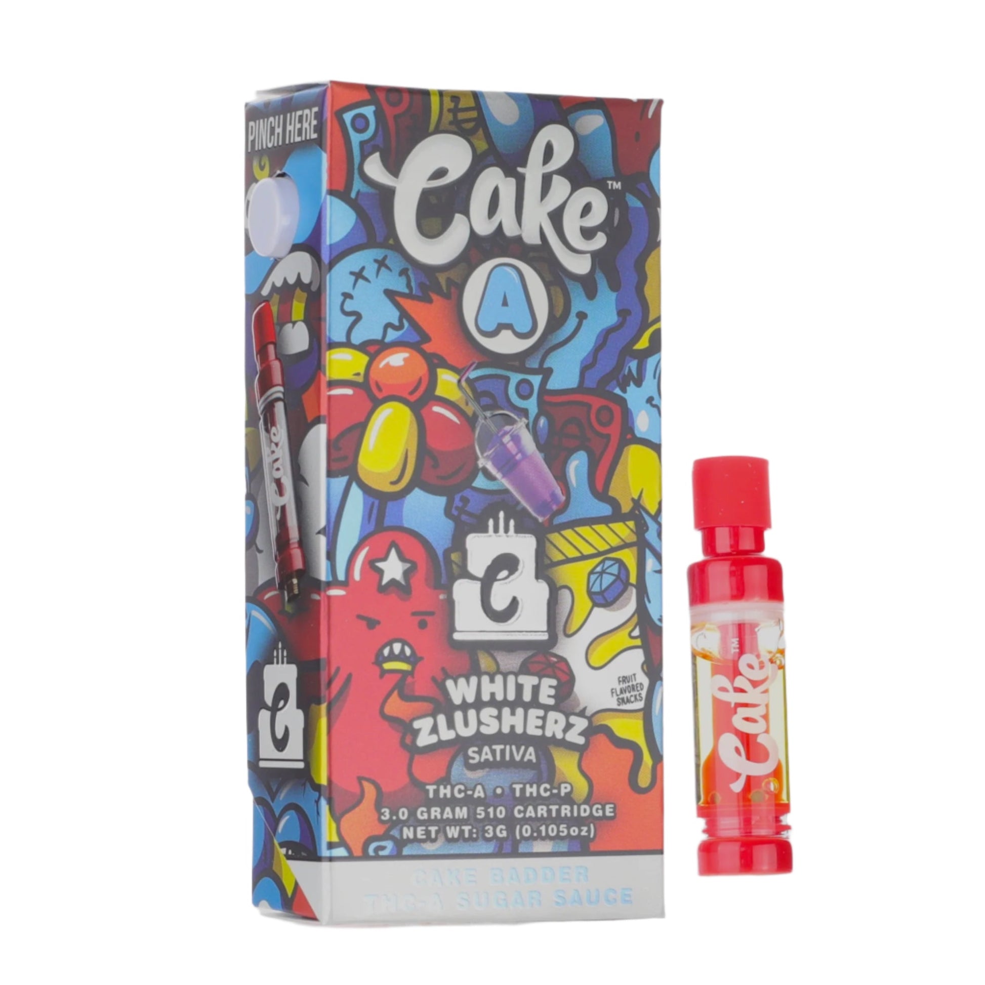 Cake Cartoon THC-A Sugar Sauce Cartridge 3000mg