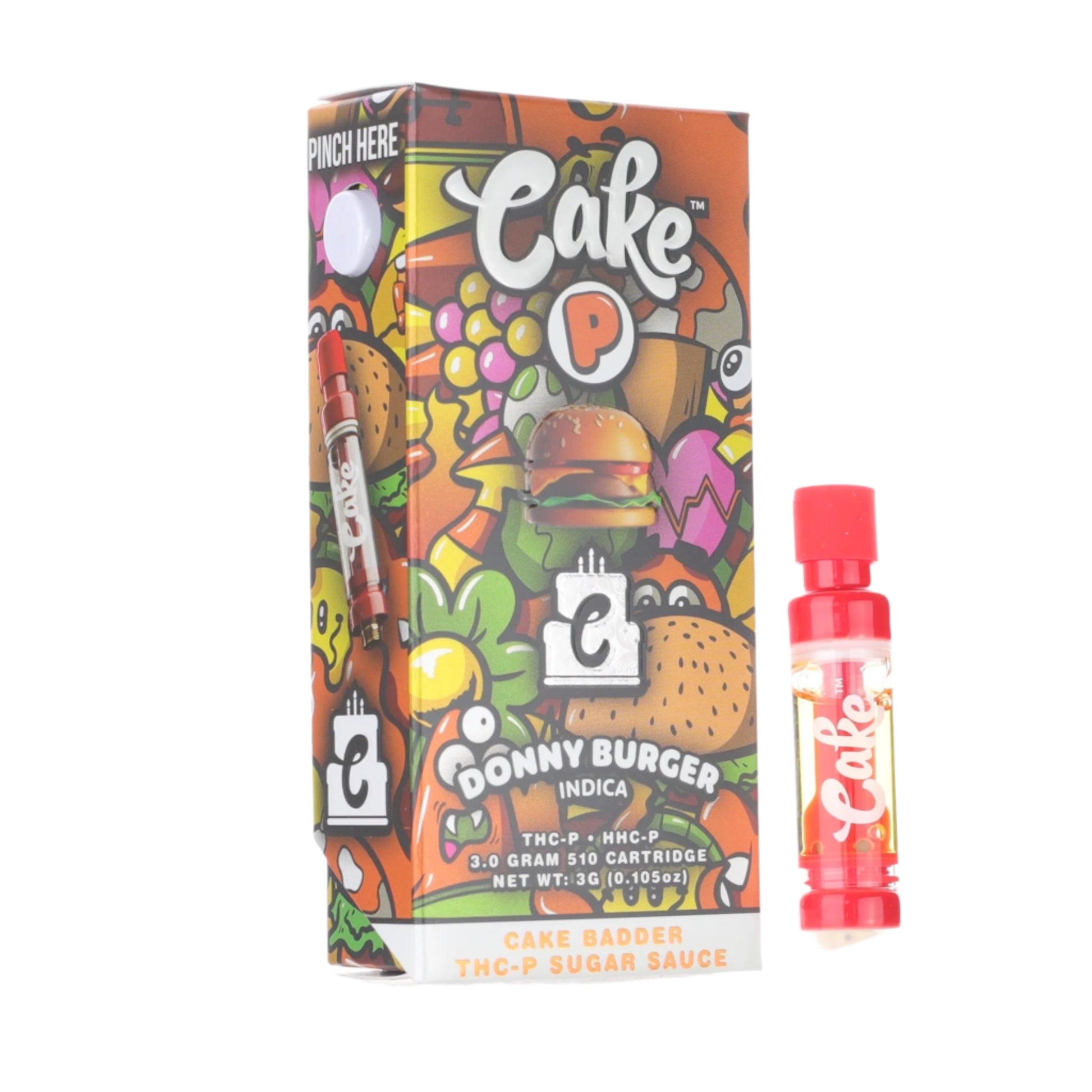 Cake Cartoon THC-P Sugar Sauce Cartridge 3000mg