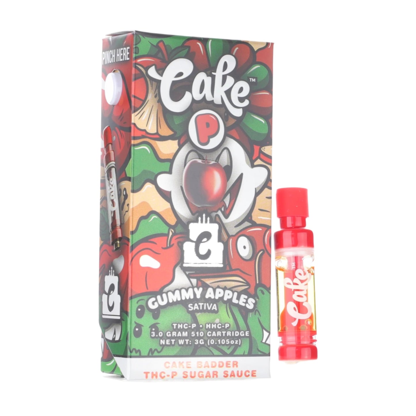 Cake Cartoon THC-P Sugar Sauce Cartridge 3000mg