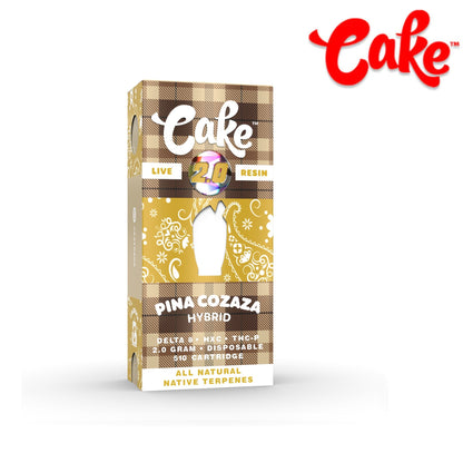 Cake Cold Pack Live Resin Vaporizer 2000mg