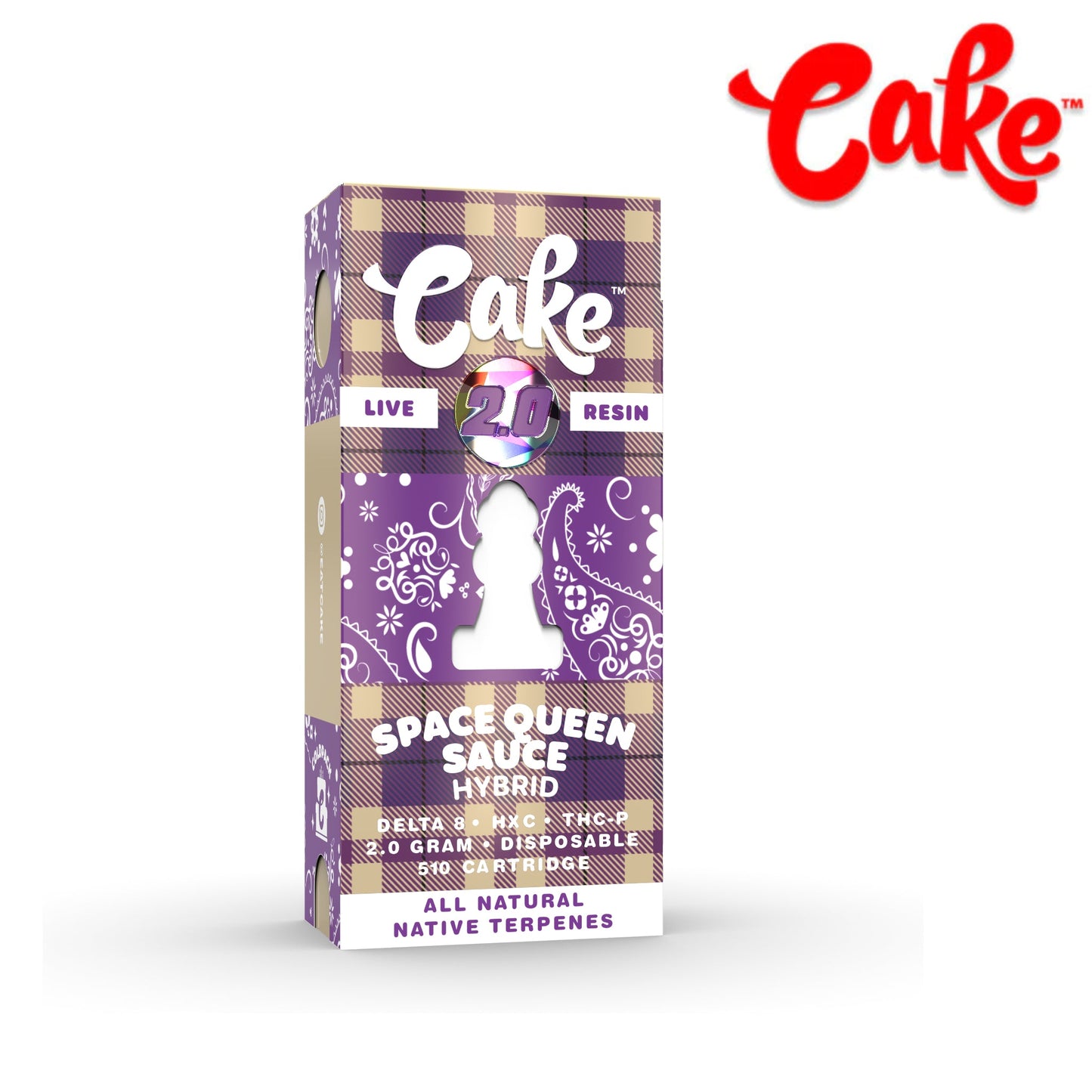 Cake Cold Pack Live Resin Vaporizer 2000mg
