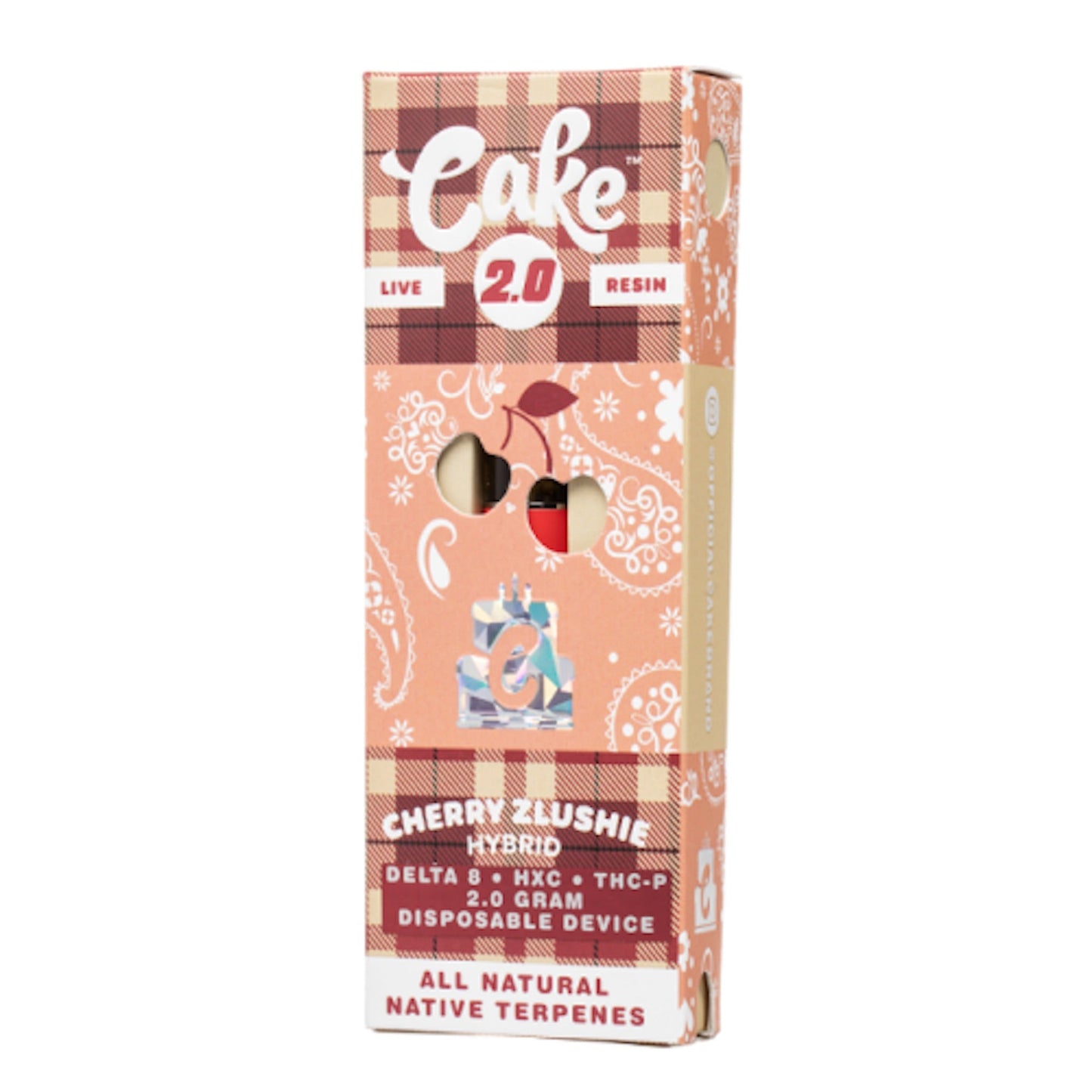 Cake Cold Pack Live Resin Vaporizer 2000mg