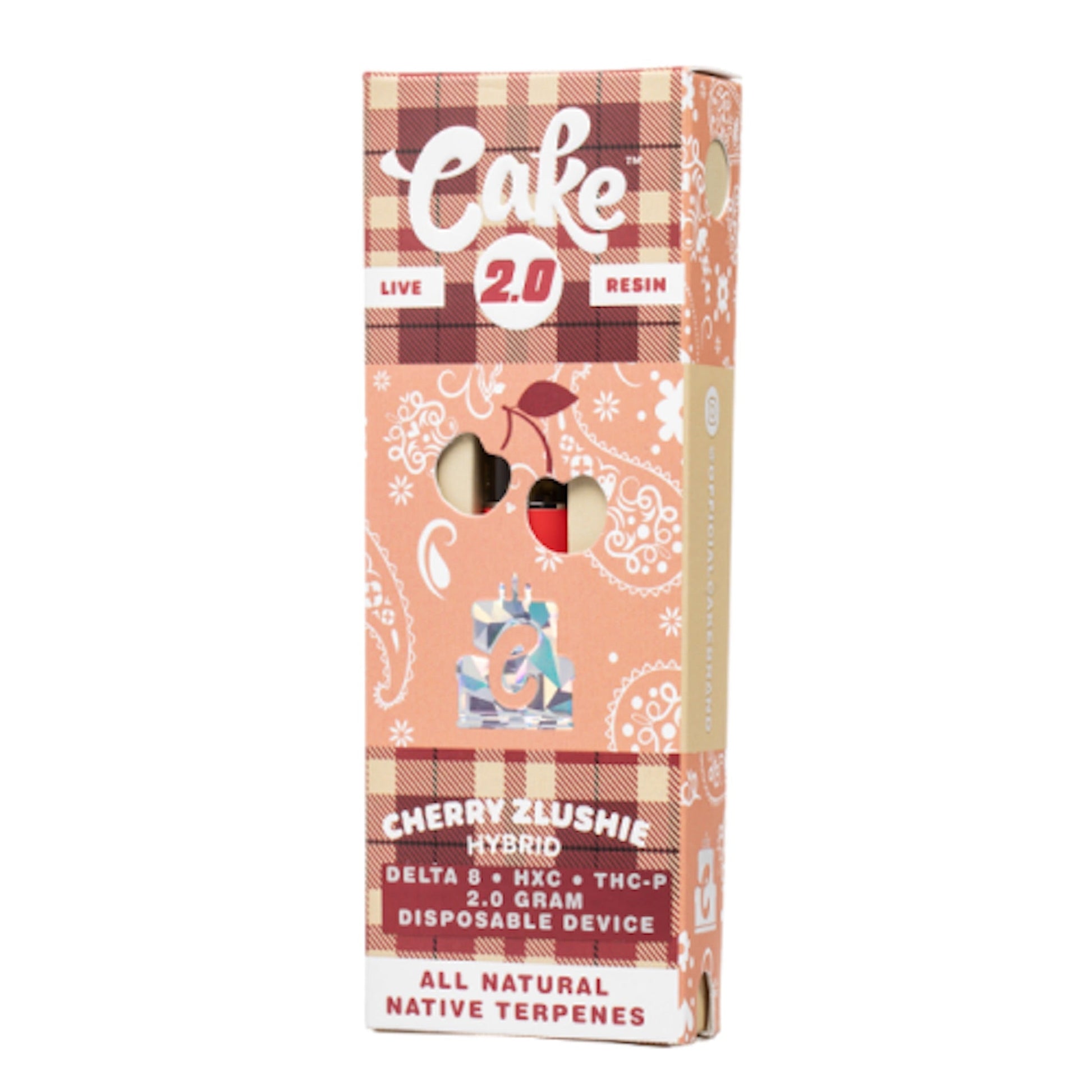 Cake Cold Pack Live Resin Vaporizer 2000mg