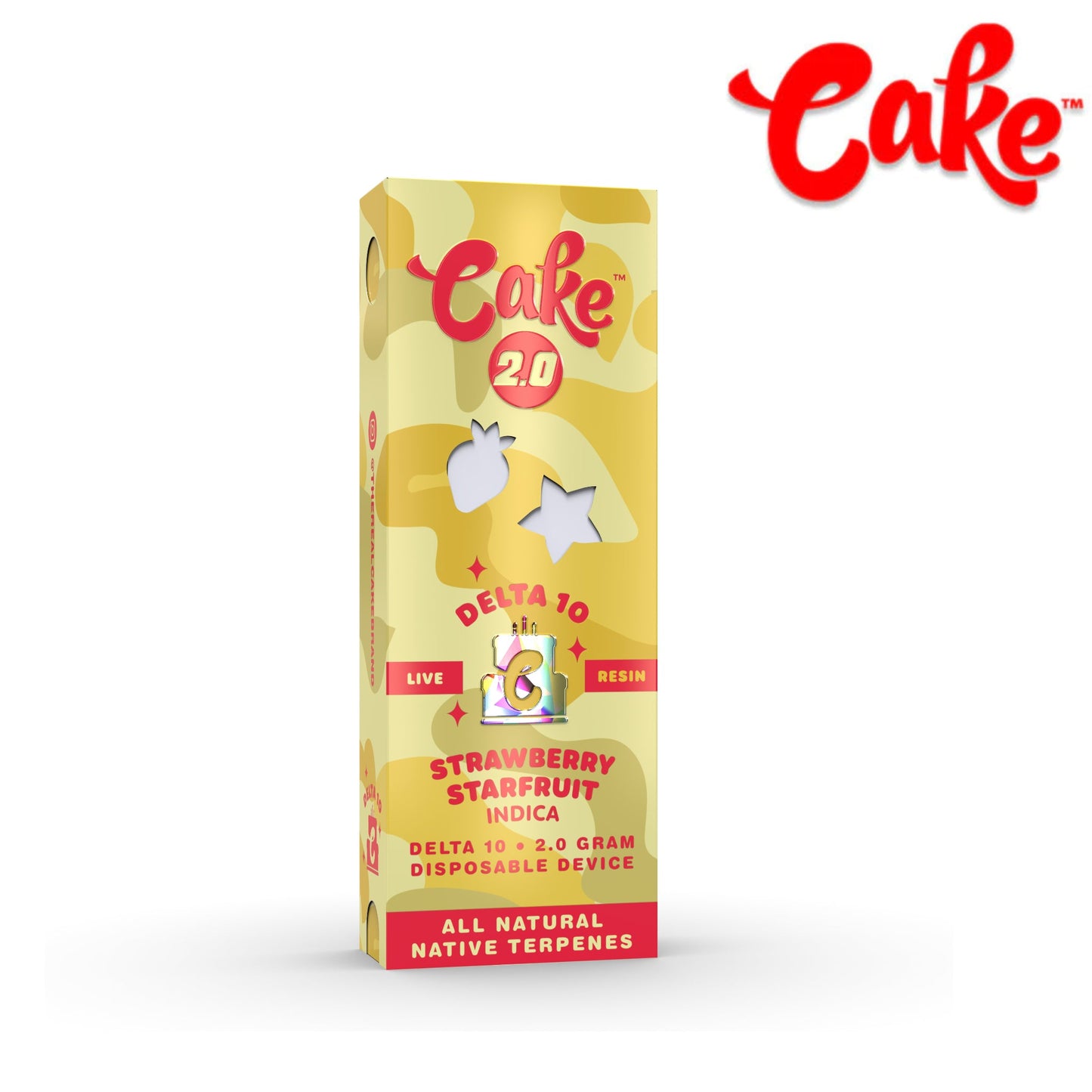 Cake Delta 10 Live Resin Vaporizer 2000mg