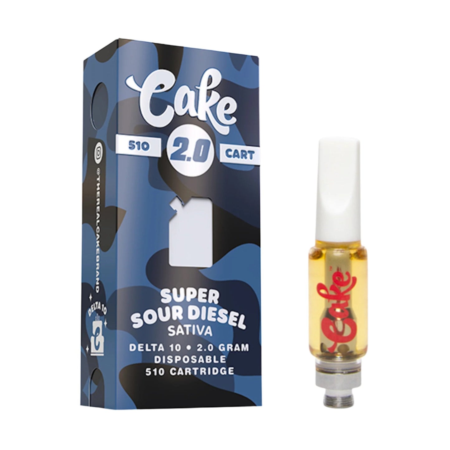 Cake Delta 10 Super Sour Diesel Cartridge 2000mg
