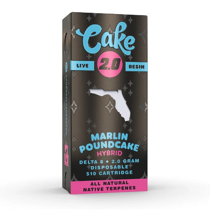 Cake Delta 8 Live Resin Cartridge 2000mg