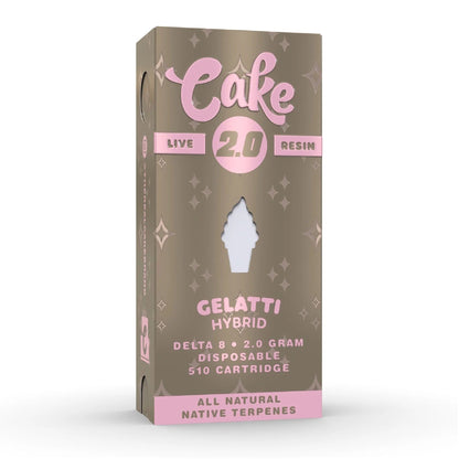 Cake Delta 8 Live Resin Cartridge 2000mg