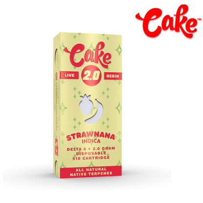 Cake Delta 8 Live Resin Cartridge 2000mg