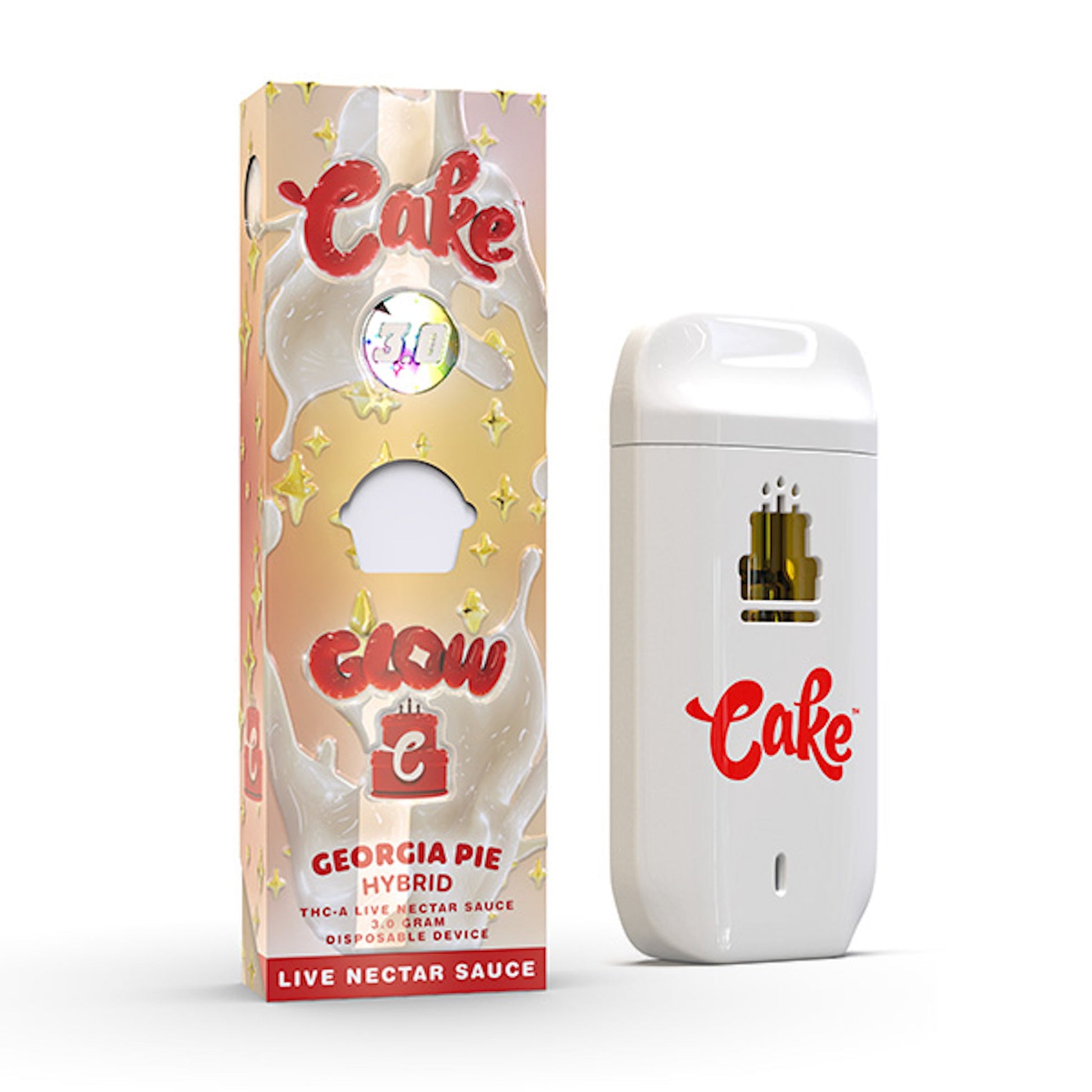 Cake GLOW THC-A Vaporizer 3000mg