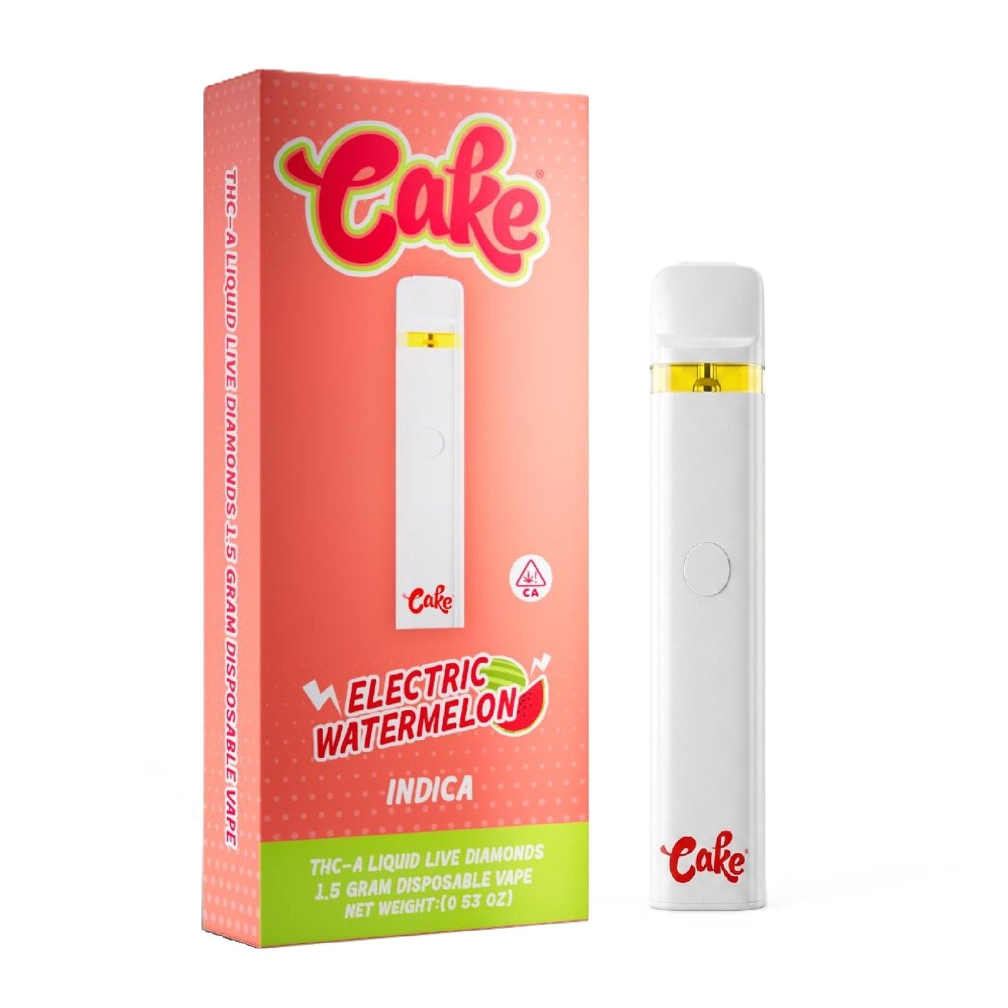 Cake Liquid Live Diamonds THC-A Vaporizer 1500mg