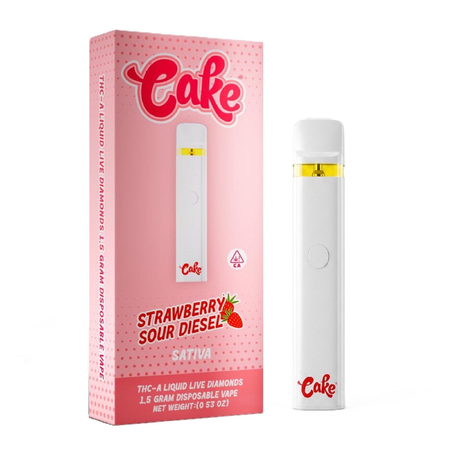 Cake Liquid Live Diamonds THC-A Vaporizer 1500mg