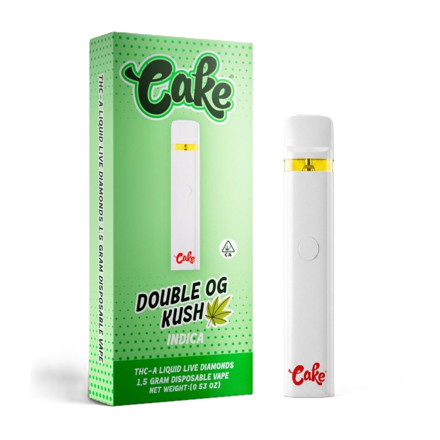 Cake Liquid Live Diamonds THC-A Vaporizer 1500mg