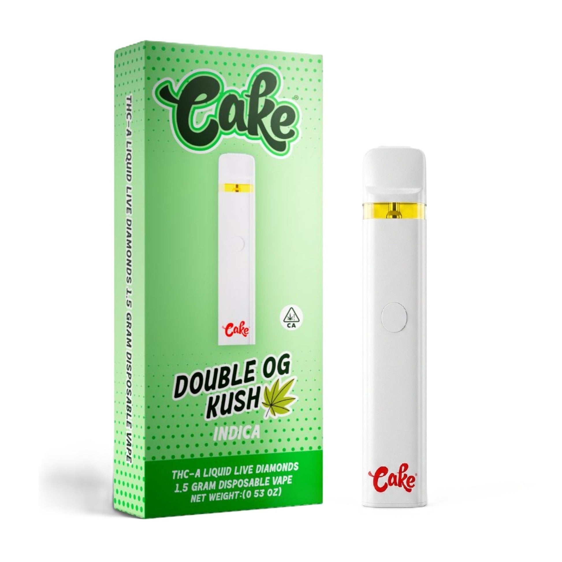 Cake Liquid Live Diamonds THC-A Vaporizer 1500mg