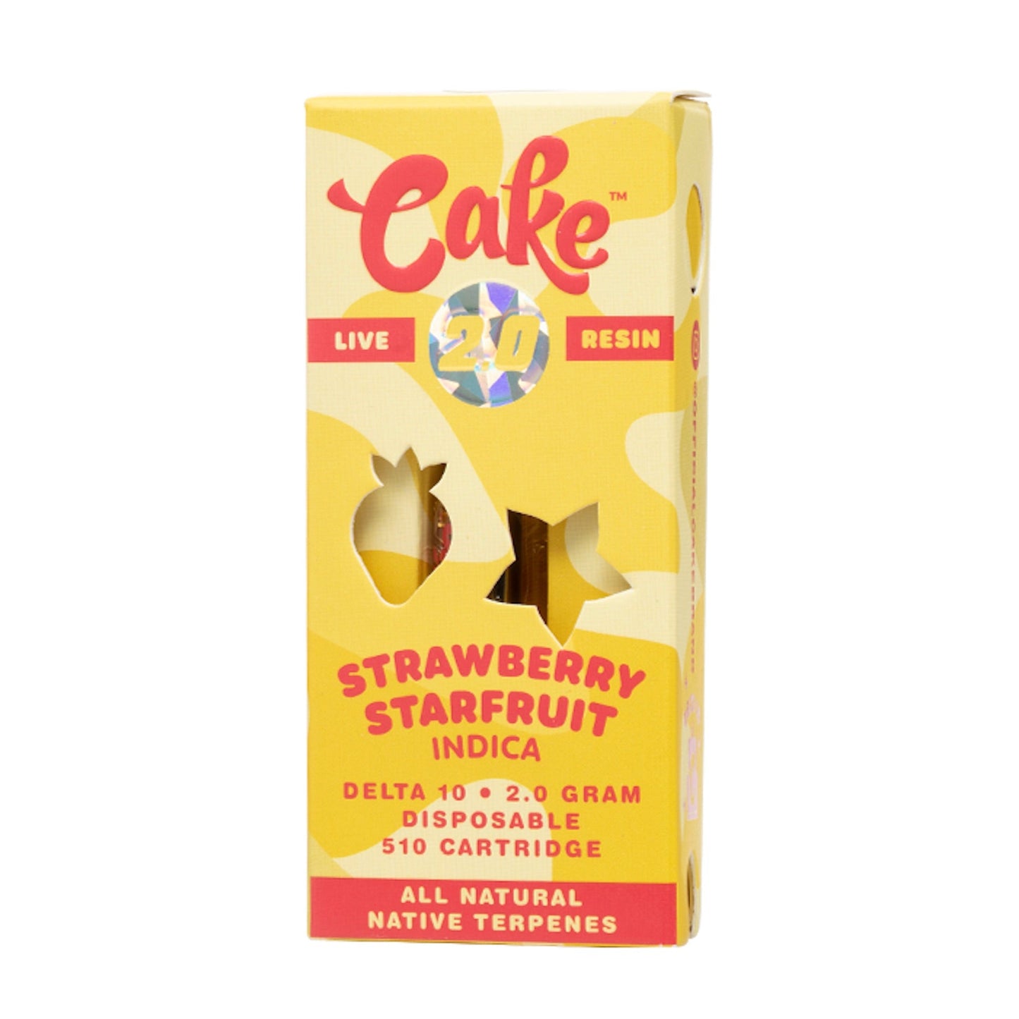 Cake Live Resin Delta 10 Cartridge 2000mg