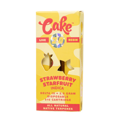 Cake Live Resin Delta 10 Cartridge 2000mg
