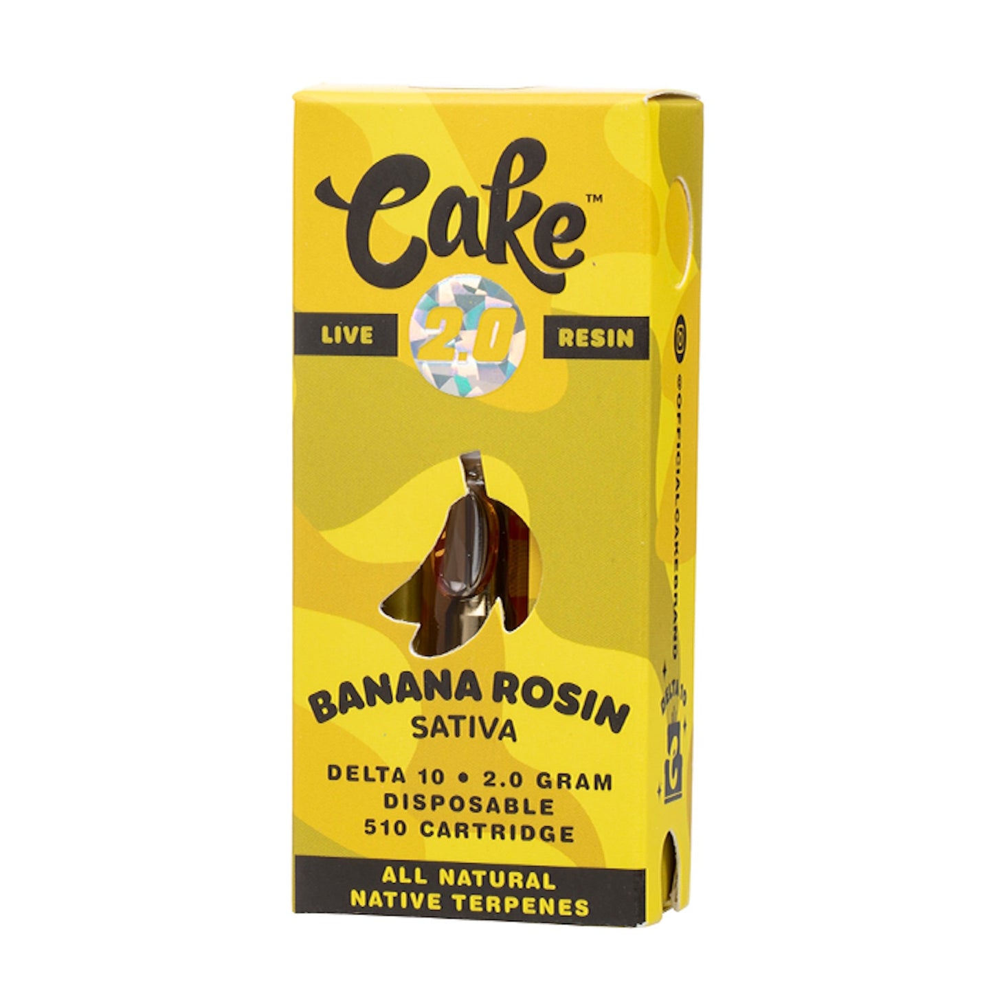 Cake Live Resin Delta 10 Cartridge 2000mg