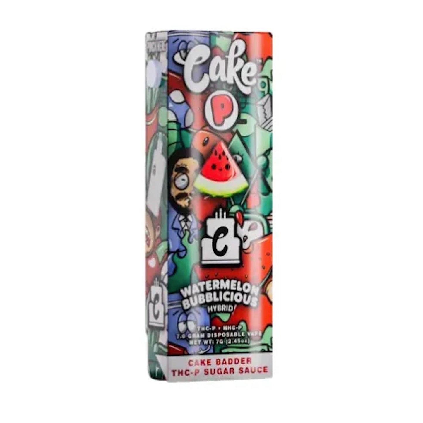 Cake P Badder THC-P Sugar Sauce Vaporizer 7000mg
