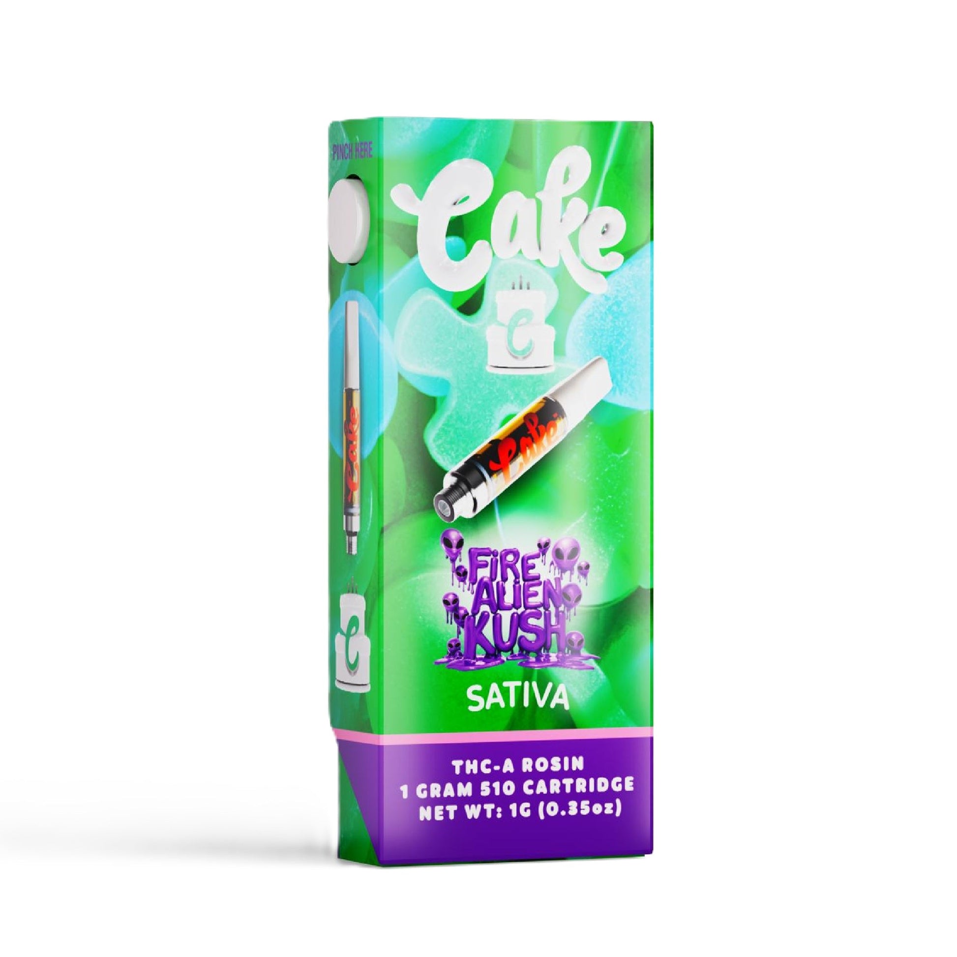 Cake THC-A Rosin Cartridge 1000mg