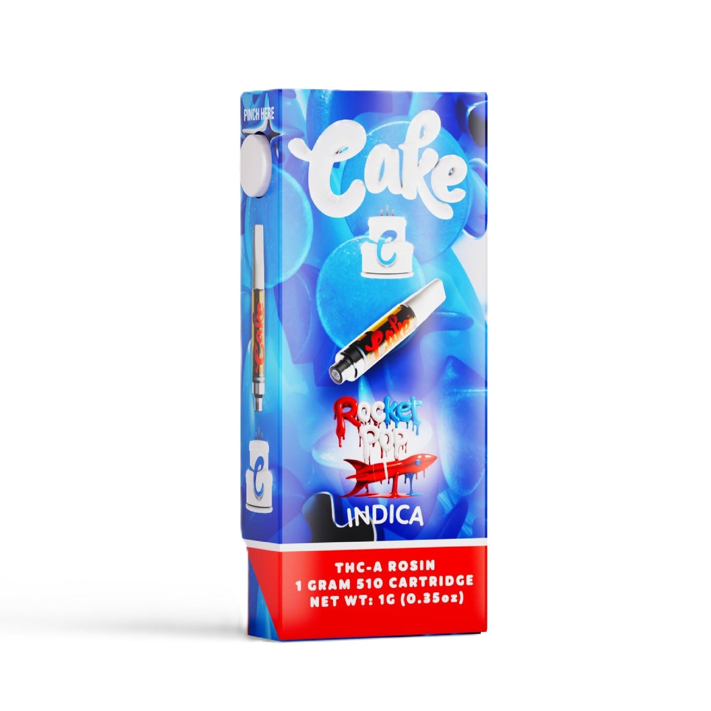 Cake THC-A Rosin Cartridge 1000mg