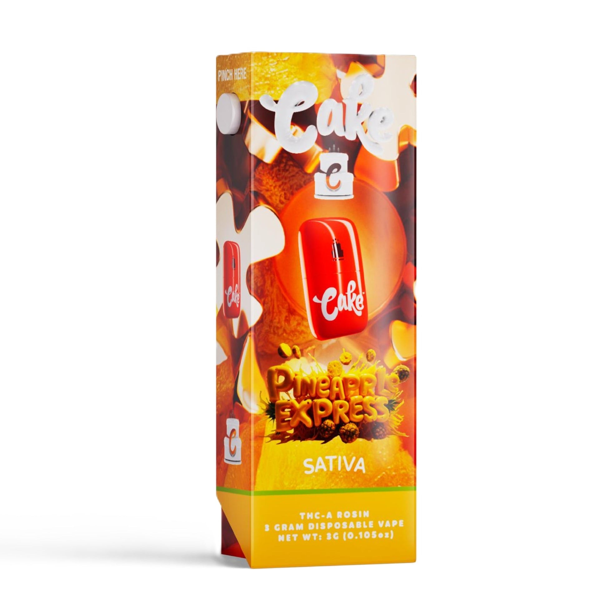 Cake THC-A Rosin Vaporizer 3000mg