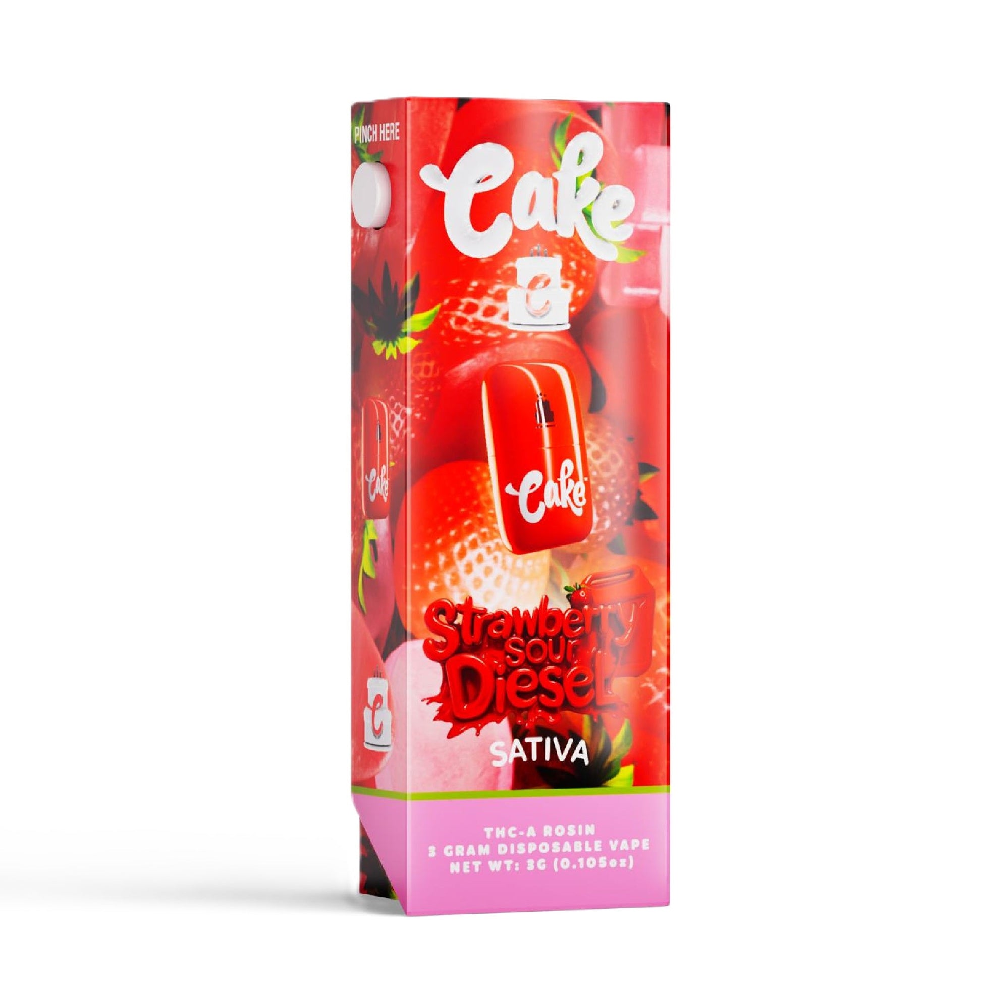 Cake THC-A Rosin Vaporizer 3000mg