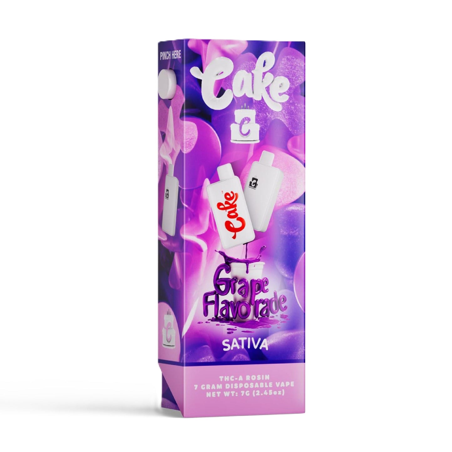 Cake THC-A Live Rosin Vaporizer 7000mg
