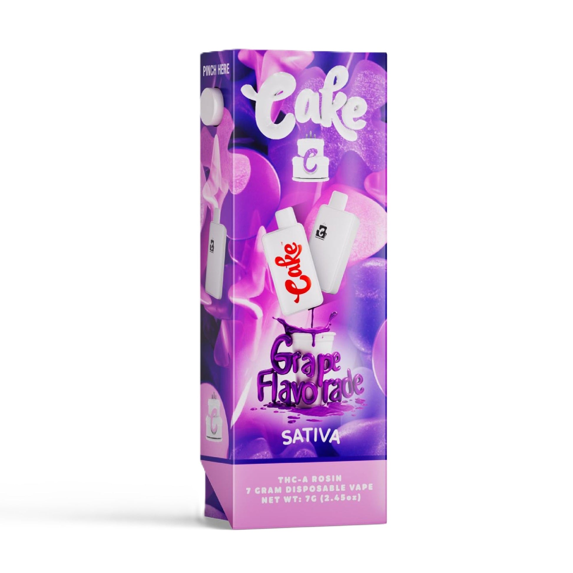Cake THC-A Live Rosin Vaporizer 7000mg