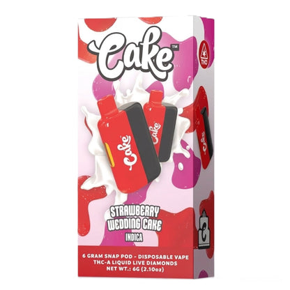 Cake THC-A Liquid Live Diamonds Vaporizer 6000mg