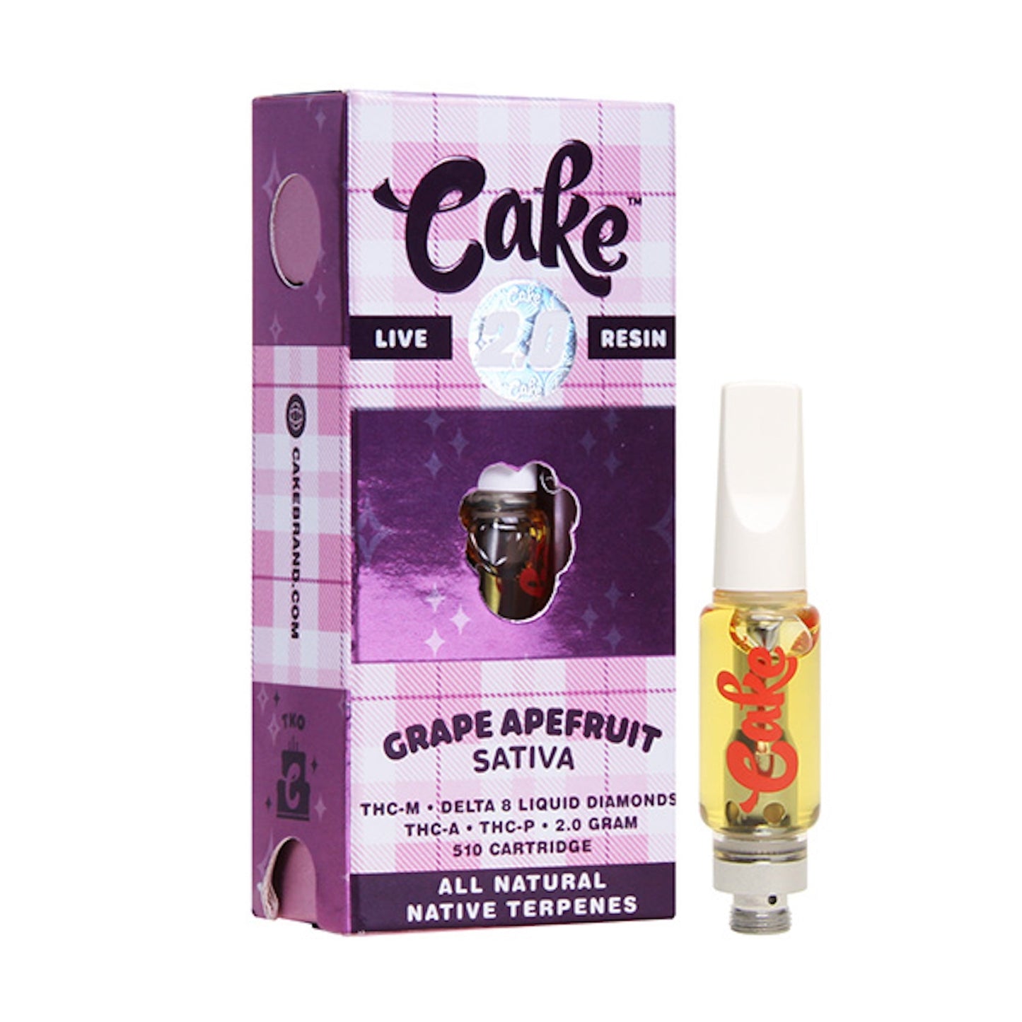 Cake TKO THC-A Delta Blend Cartridge 2000mg 510 Thread