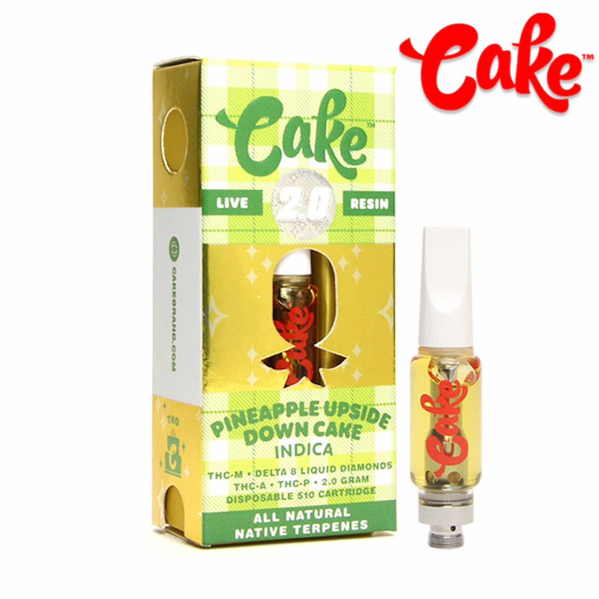 Cake TKO THC-A Delta Blend Cartridge 2000mg 510 Thread