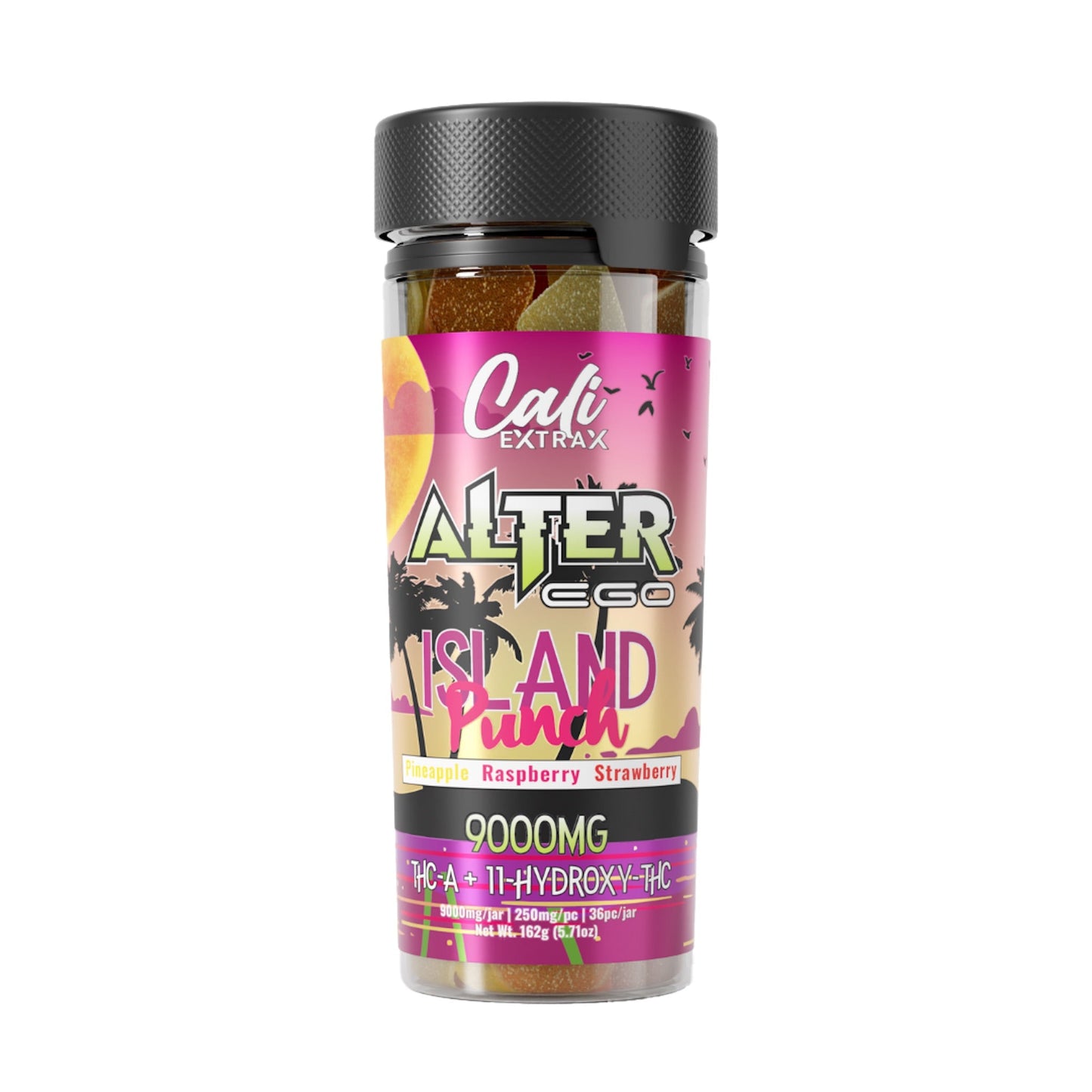 Cali Extrax Alter Ego THC-A Gummies 9000mg 36ct