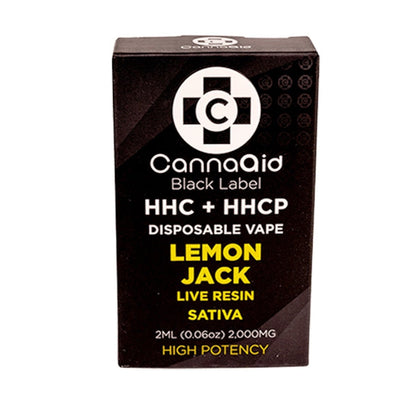 CannaAid Black Label HHC HHC-P Vaporizer 2000mg