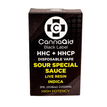 CannaAid Black Label HHC HHC-P Vaporizer 2000mg