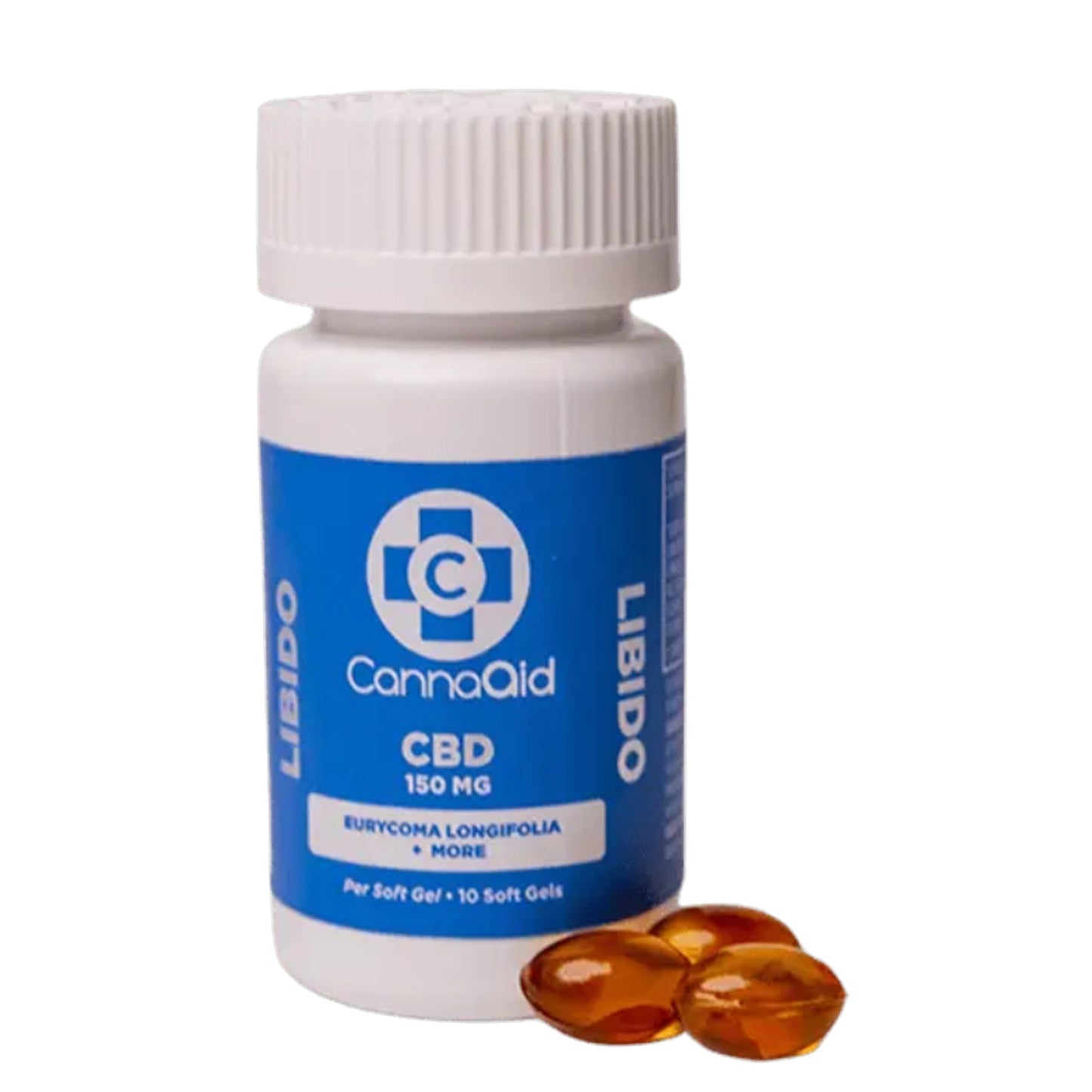 CannaAid CBD Soft Gels 10ct