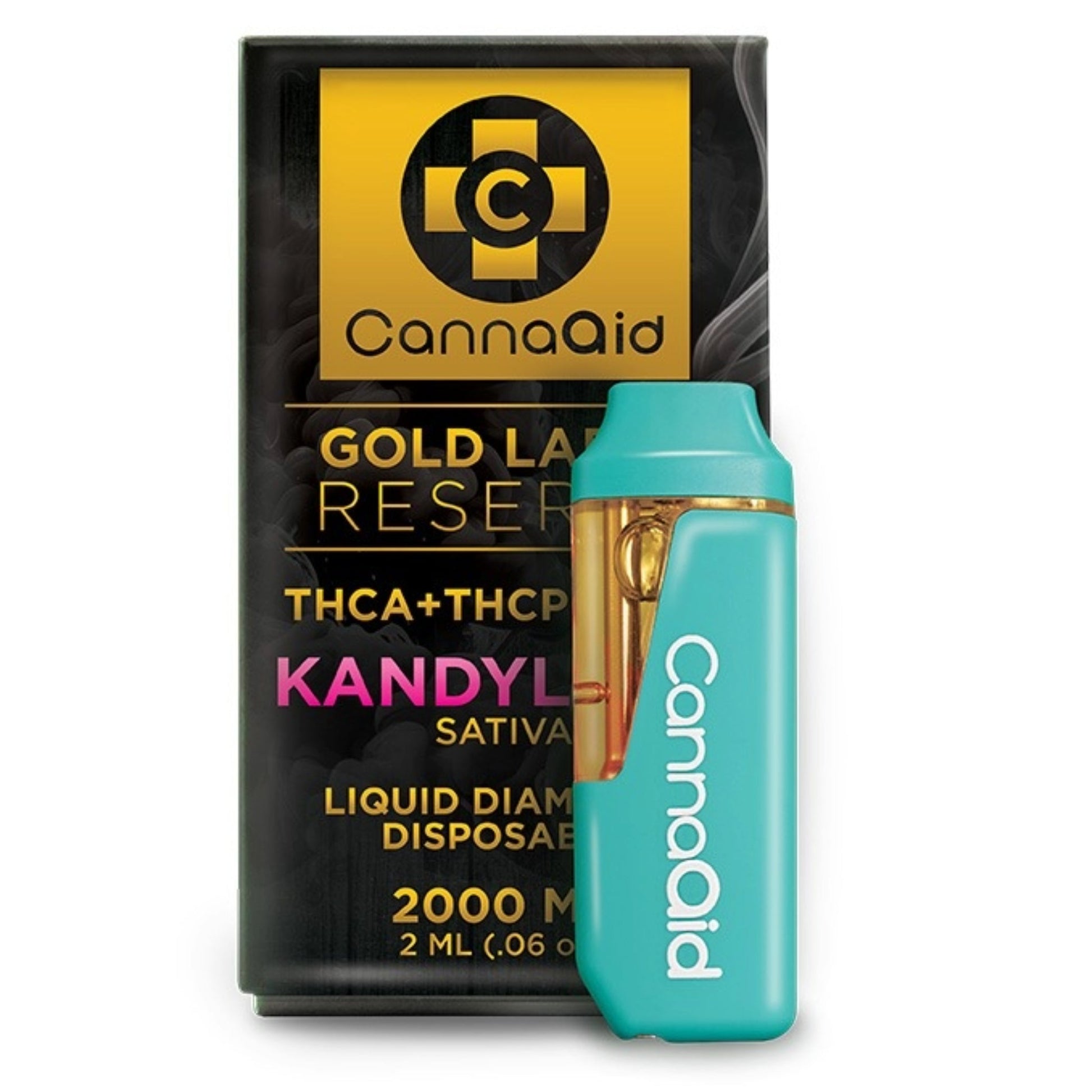 CannaAid Gold Label Reserve THC-A Vaporizer 2000mg