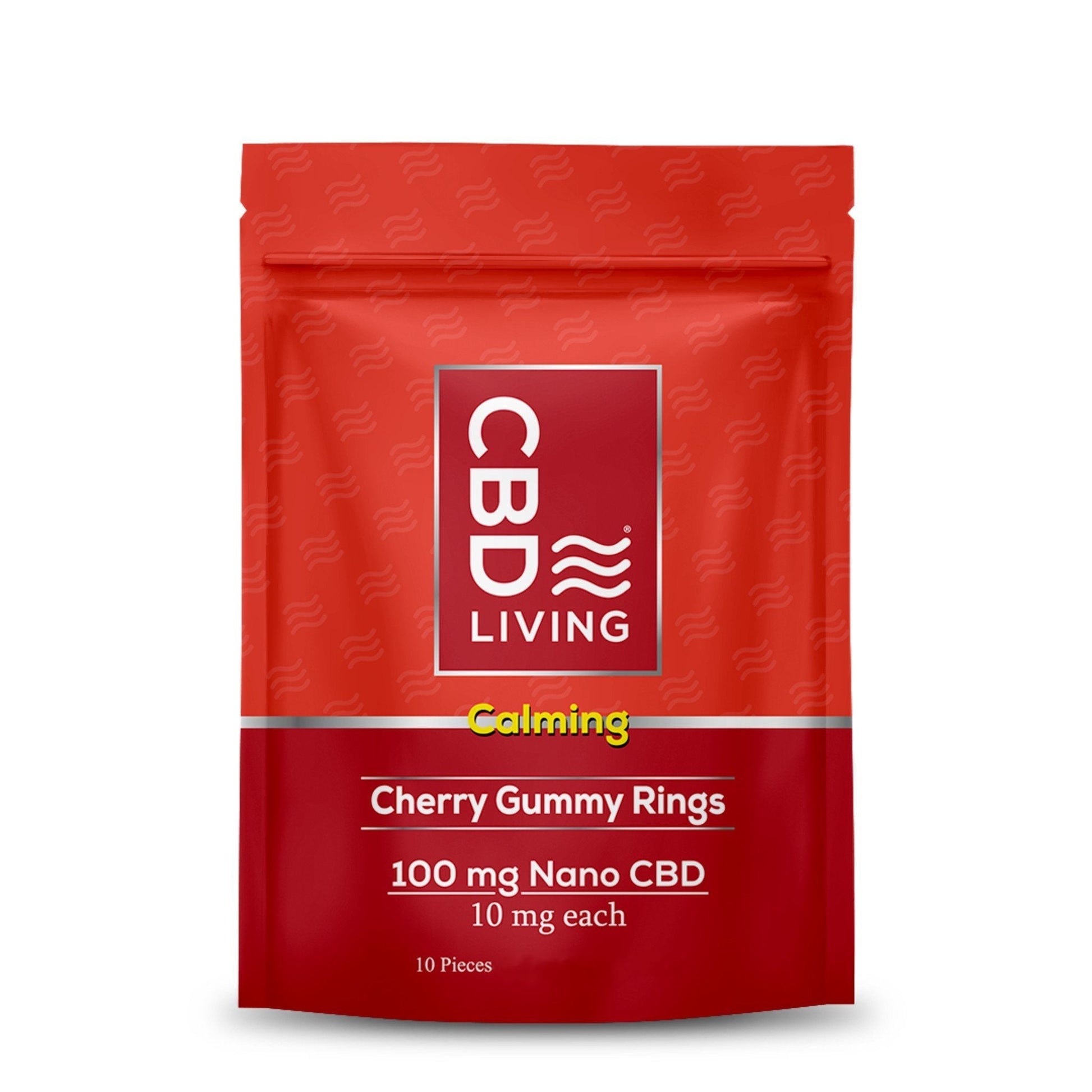 CBD Living Gummy Rings 30ct 10mg Apple Cherry