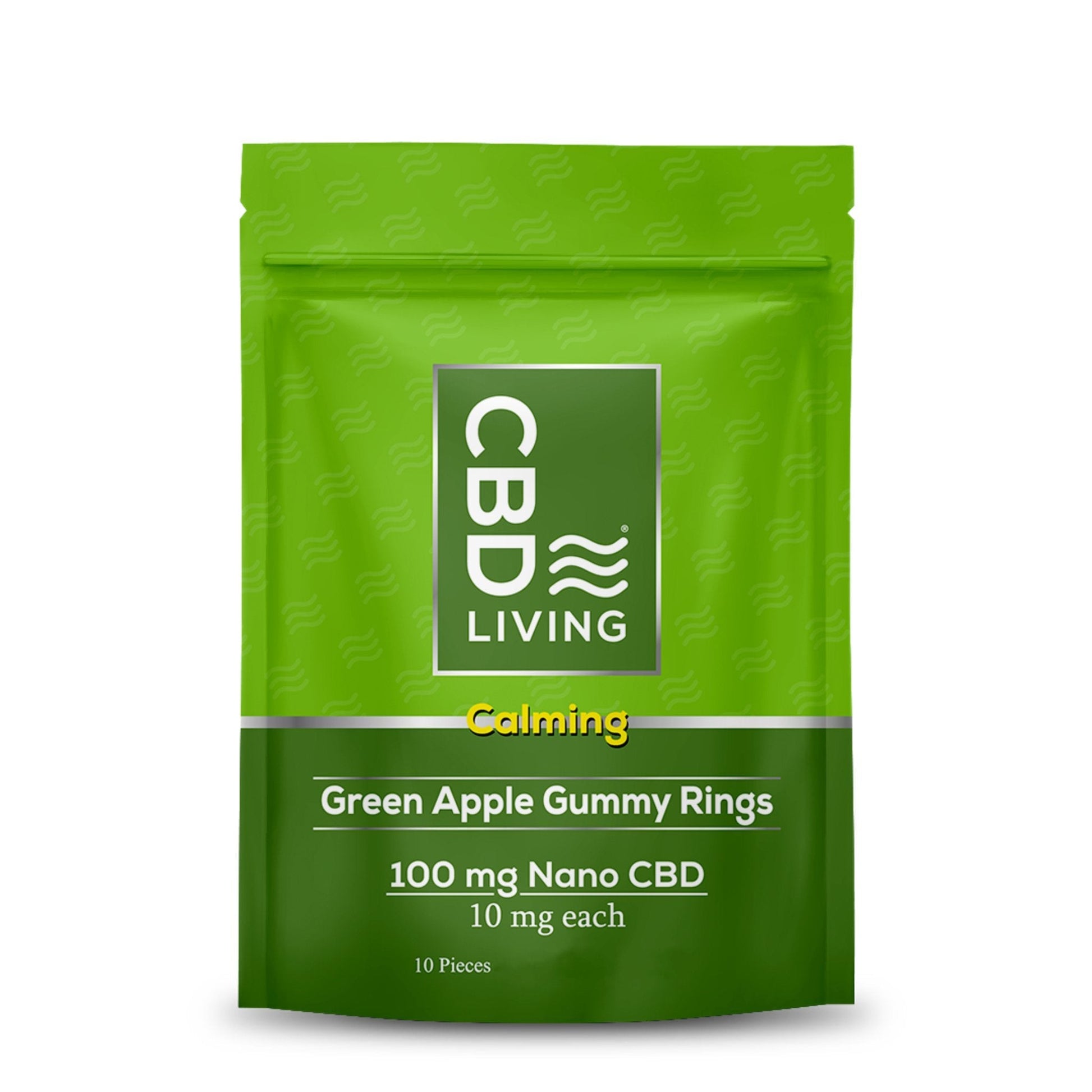 CBD Living Gummy Rings 30ct 10mg Apple Cherry