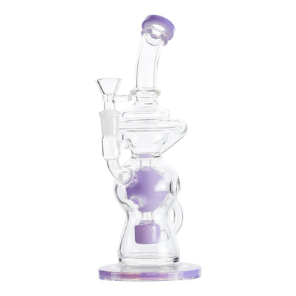 YX Centrifugal Recycler Percolator Bong 10in