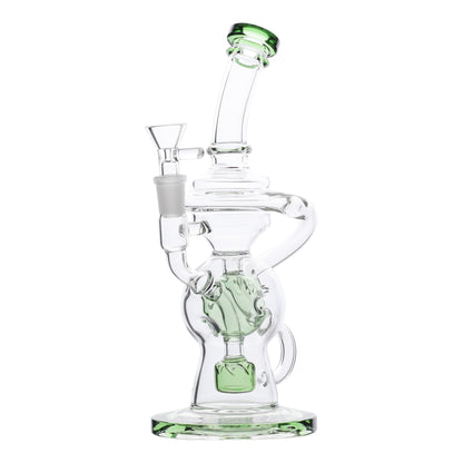 YX Centrifugal Recycler Percolator Bong 10in